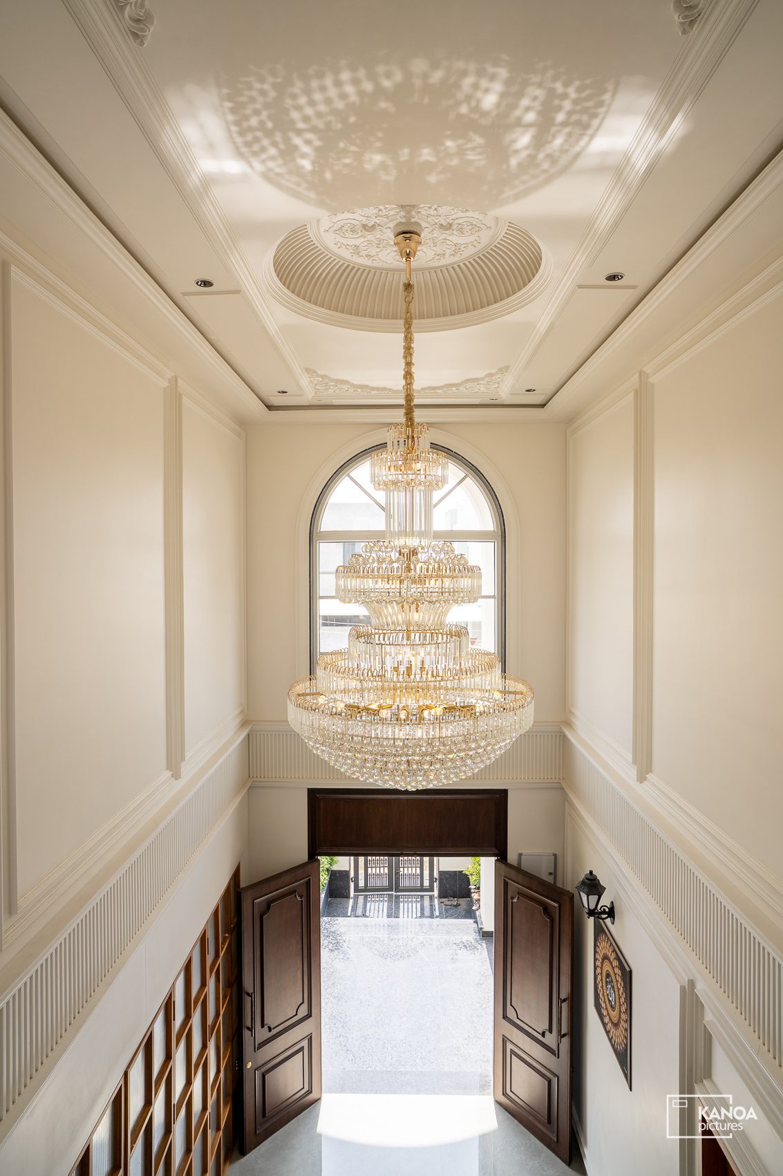 Luxury home photography documenting a 3 BHK bungalow project